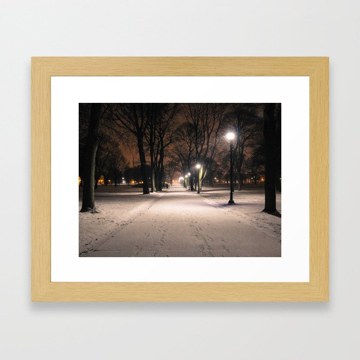 Snow Days Framed Art Print