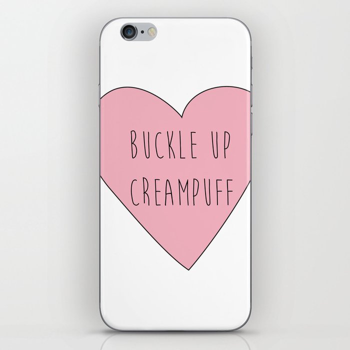 buckle up creampuff iPhone Skin