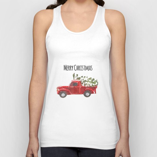 Merry Christmas Unisex Tank Top