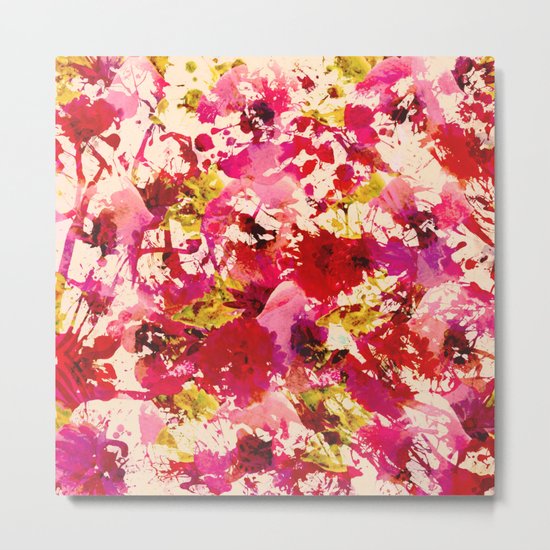 abstract summery garden Metal Print