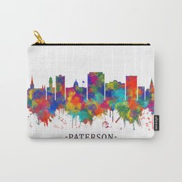 Paterson New Jersey Skyline Carry-All Pouch | New, Graphic, Print, Usa, Travel, Design, Skyline, Jersey, Illustration, Paterson 