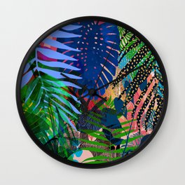 Jungle print, Jungle art Wall Clock