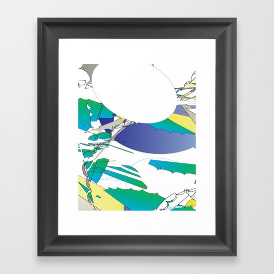 Color #2 Framed Art Print
