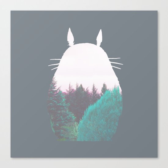 Troll of the Dreamland Forest Canvas Print