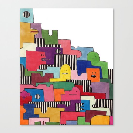 Friendlies Canvas Print