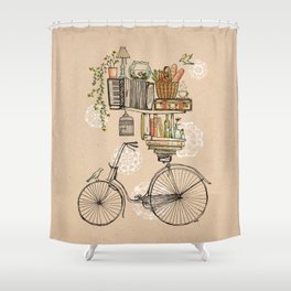 Pleasant Balance Shower Curtain