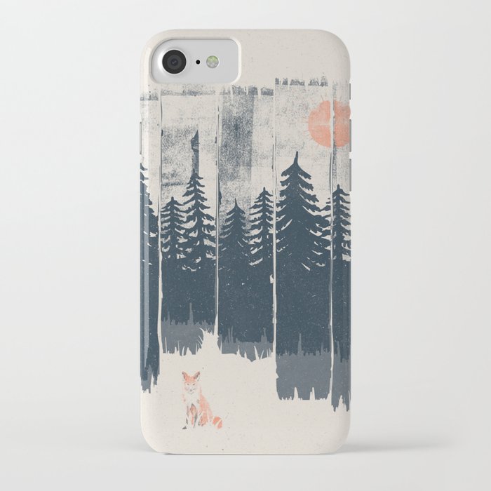 a fox in the wild... iphone case