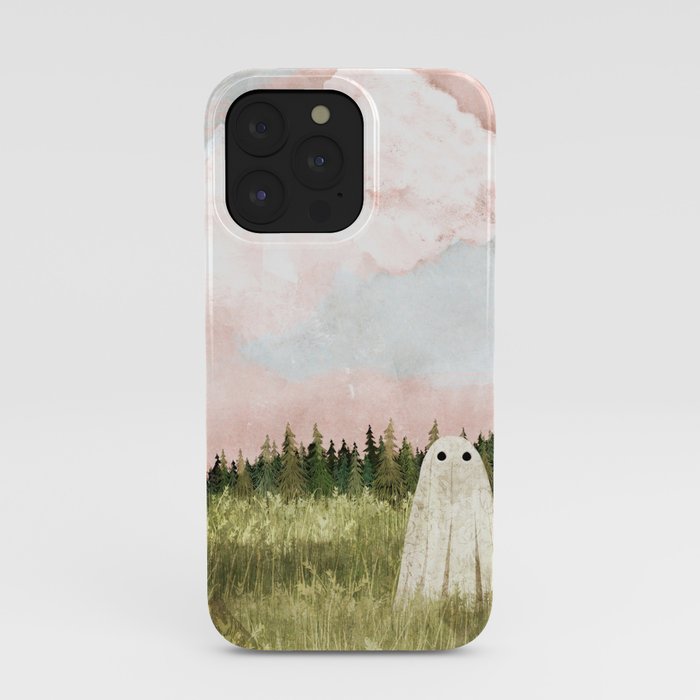 Cotton candy skies iPhone Case