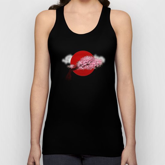 CH33RY BLOSSOMS - 033 Unisex Tank Top