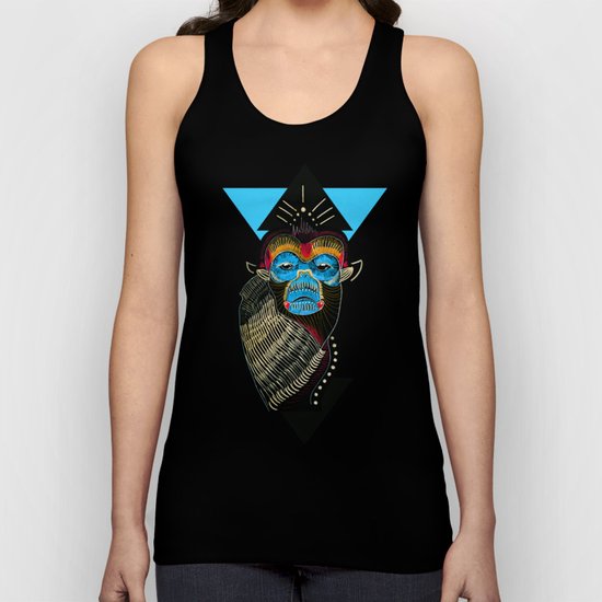 Color me Monkey Unisex Tank Top