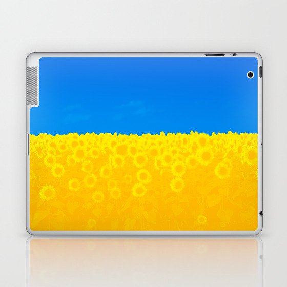 Ukraine Sunflower Laptop & iPad Skin