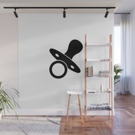 BABY'S DUMMY PACIFIER Wall Mural