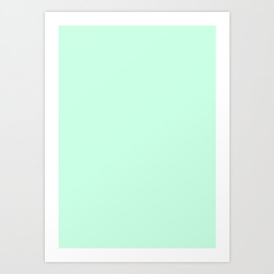 Aero blue Art Print