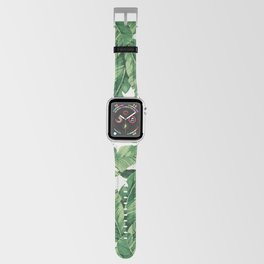Tropical banana leaves IV Apple Watch Band
