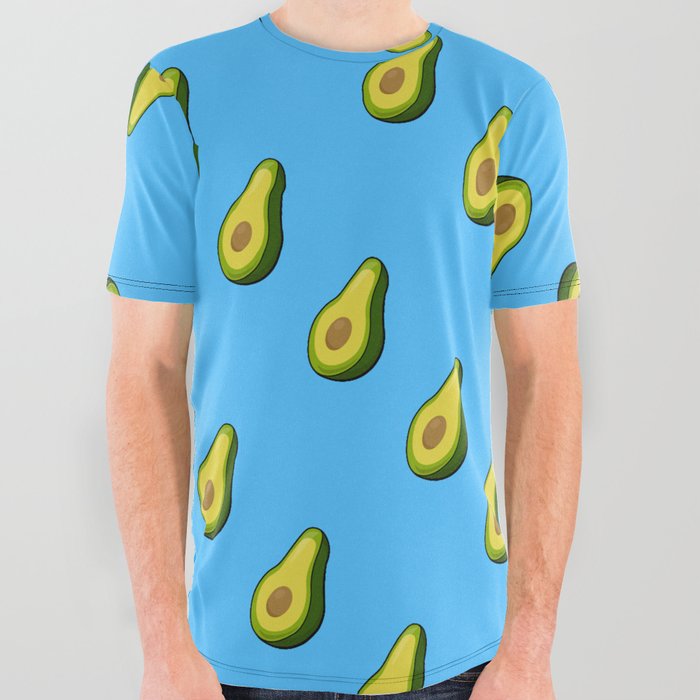 Avocados All Over Graphic Tee