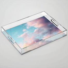 Clouds Paradise Acrylic Tray