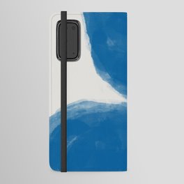 Calming Norse Blue Shapes  Android Wallet Case