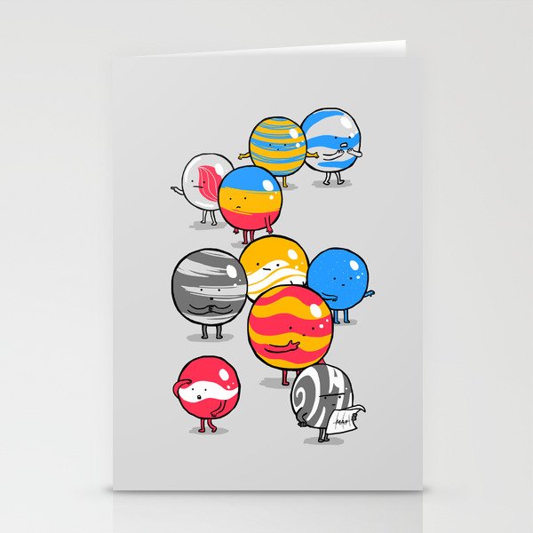The Lost Marbles Stationery Cards By Thesleepingsky Society6