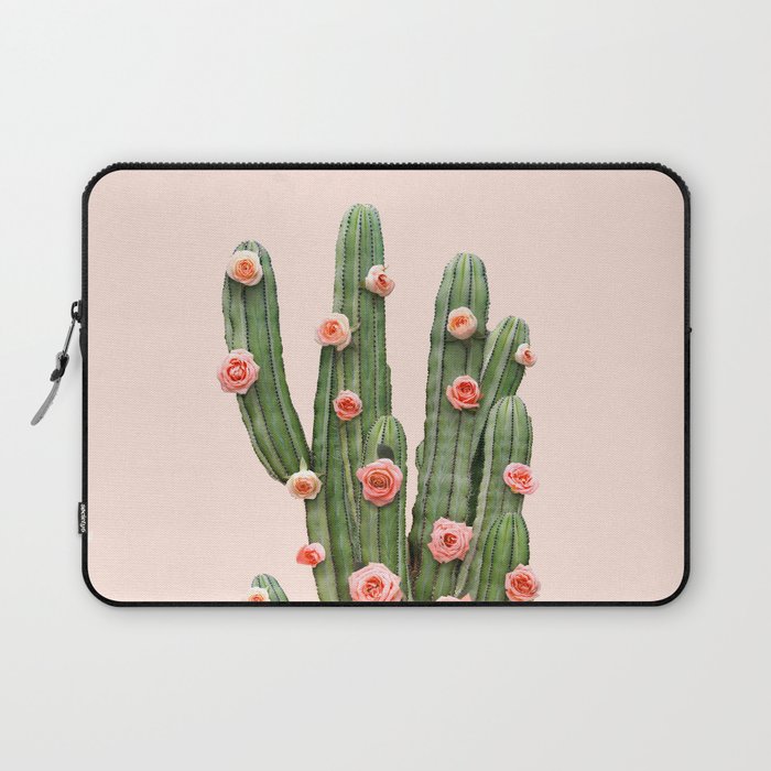 CACTUS AND ROSES Laptop Sleeve