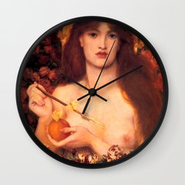Dante Gabriel Rossetti "Venus Verticordia" Wall Clock