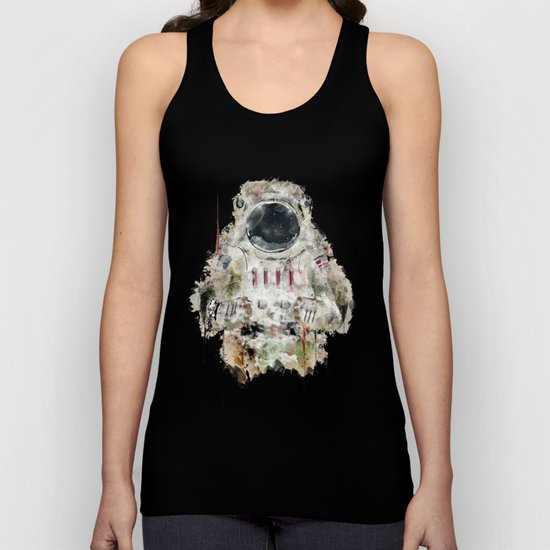 the astronaut Unisex Tank Top