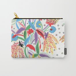 Folkie Floral Carry-All Pouch