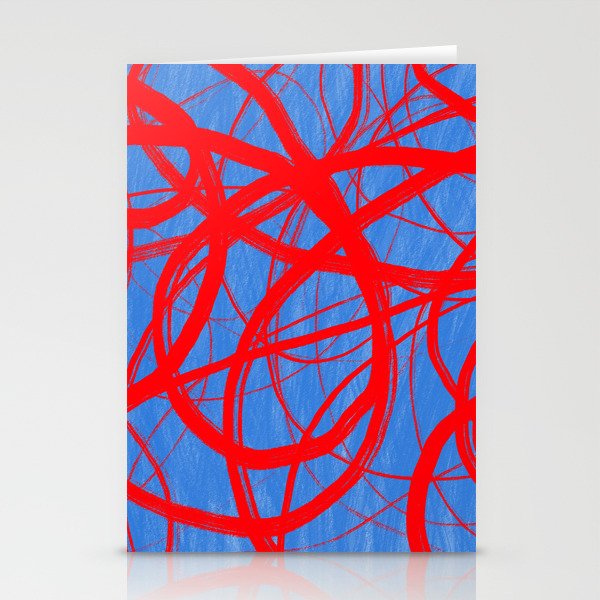 Expressionist Painting. Abstract 36.  Stationery Cards