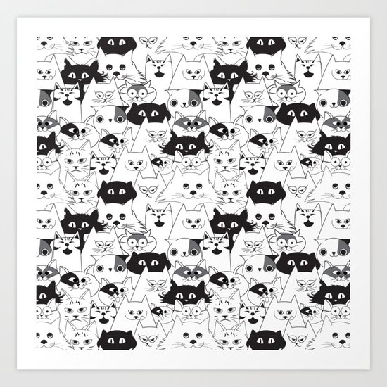 Gatuno world Art Print