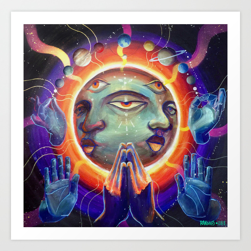 Winter Solstice Art Print By Rakgnus Society6