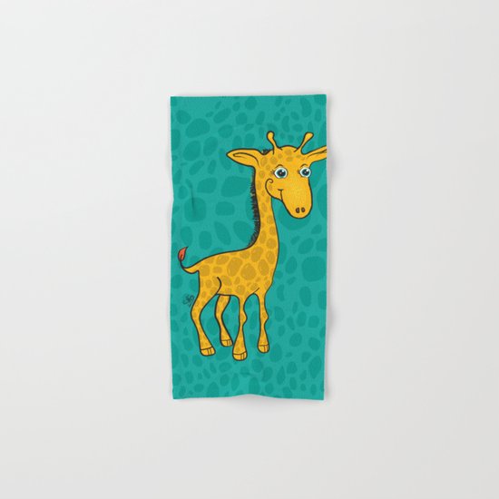 Giraffe Hand & Bath Towel