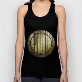 Fir Forest in Fog Tank Top