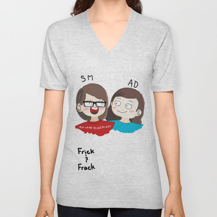 Frick and Frack V Neck T Shirt