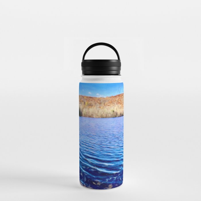 Autumn Mountains in the Sky Water Bottle