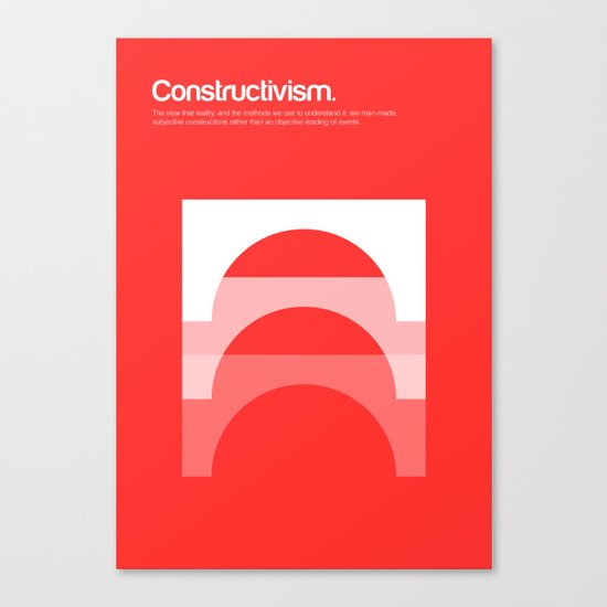 Constructivism Canvas Print