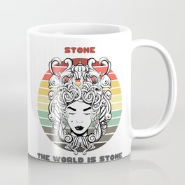 Sunset Gorgon / Stone, The World Is Stone Coffee Mug