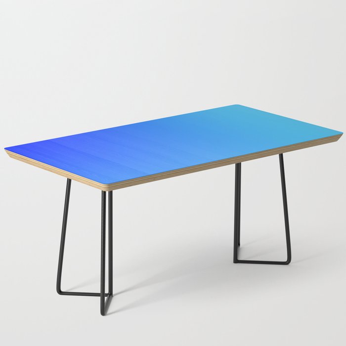 62  Blue Gradient 220506 Aura Ombre Valourine Digital Minimalist Art Coffee Table