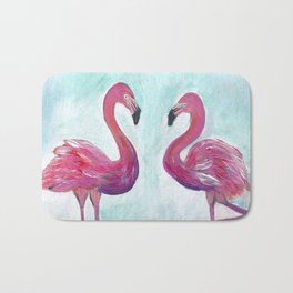 Flamingos Bath Mat