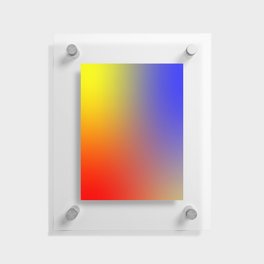 26  Rainbow Gradient Colour Palette 220506 Aura Ombre Valourine Digital Minimalist Art Floating Acrylic Print