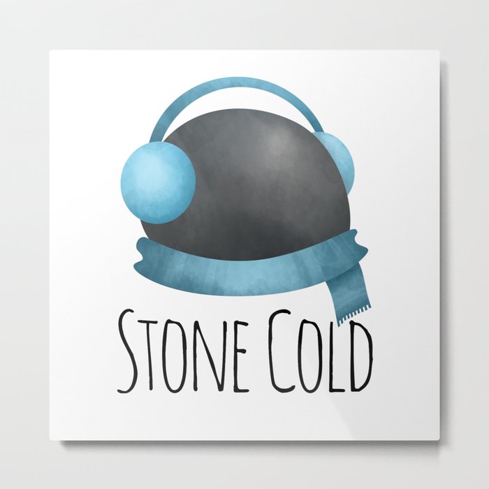 Stone Cold Metal Print
