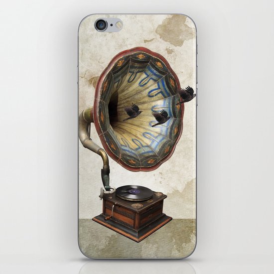 the sound of crows iPhone & iPod Skin