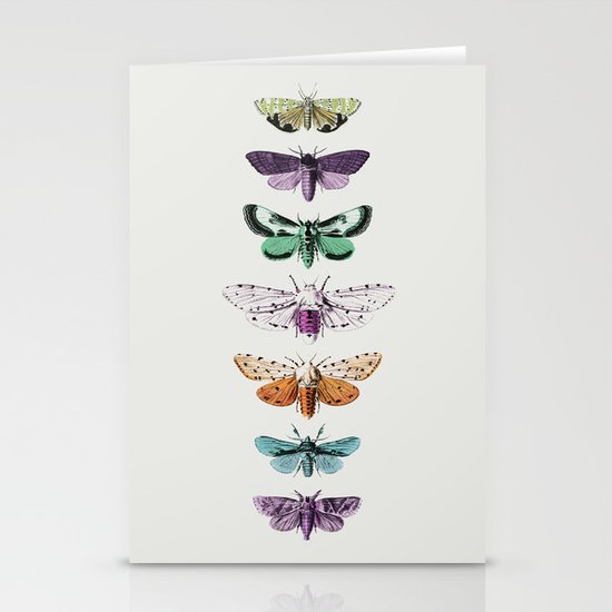 Techno-Moth Collection Stationery Cards