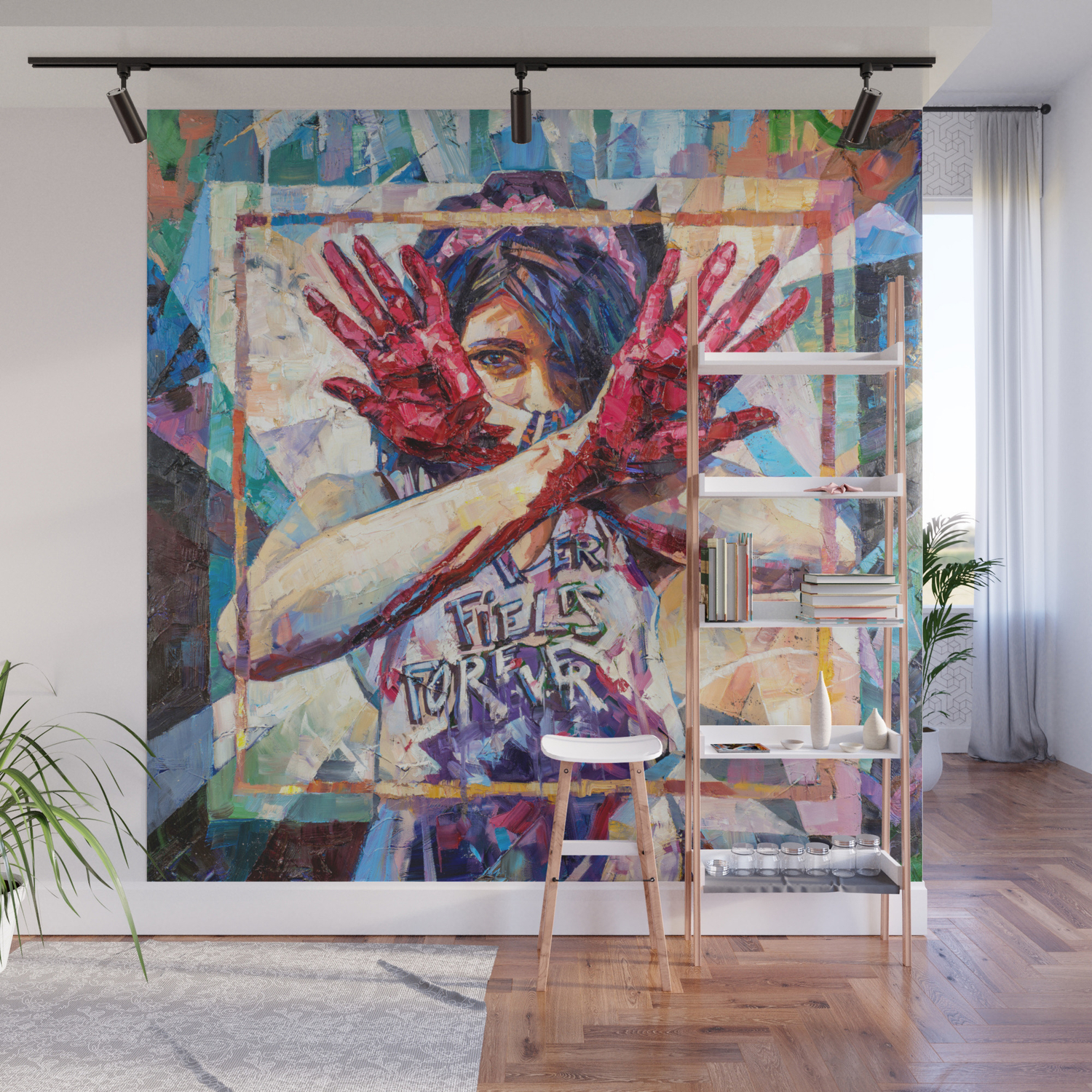 Making Her Way By Paul Richmond Wall Mural By Youwillriseproject