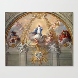 Immaculate Conception by Placido Costanzi Canvas Print