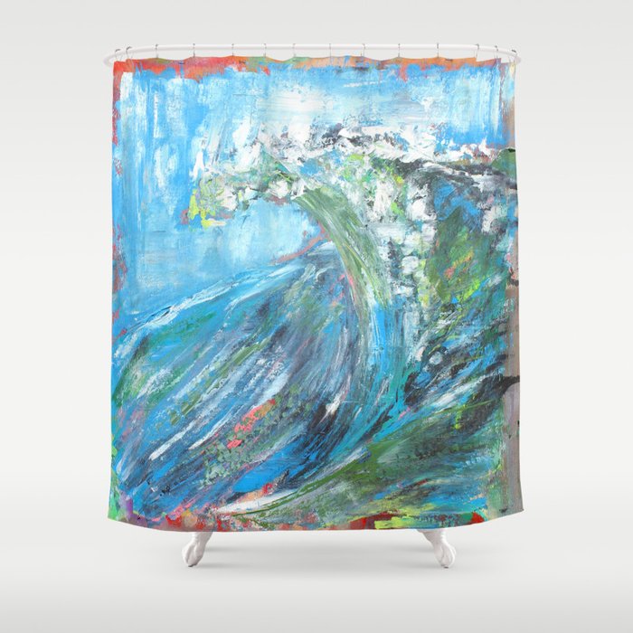 Godzilla Shower Curtain