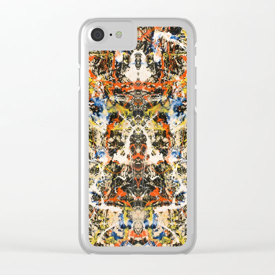Reflecting Pollock 2 Clear iPhone Case