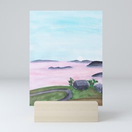 Watercolor Illustration - Rose Mist Mini Art Print