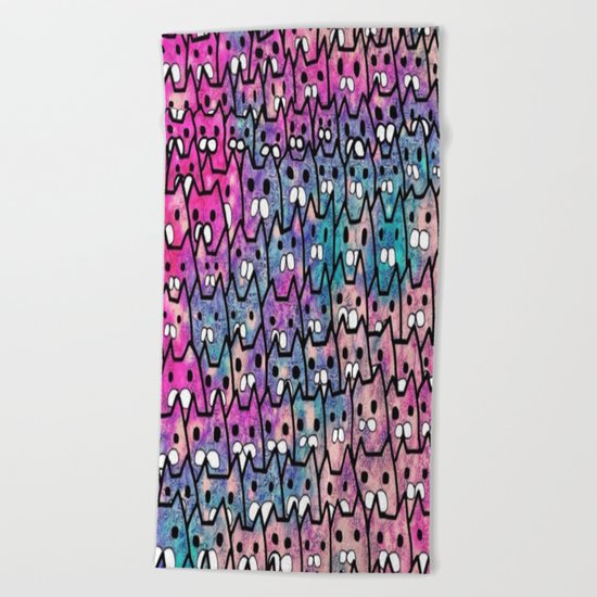cat-84 Beach Towel