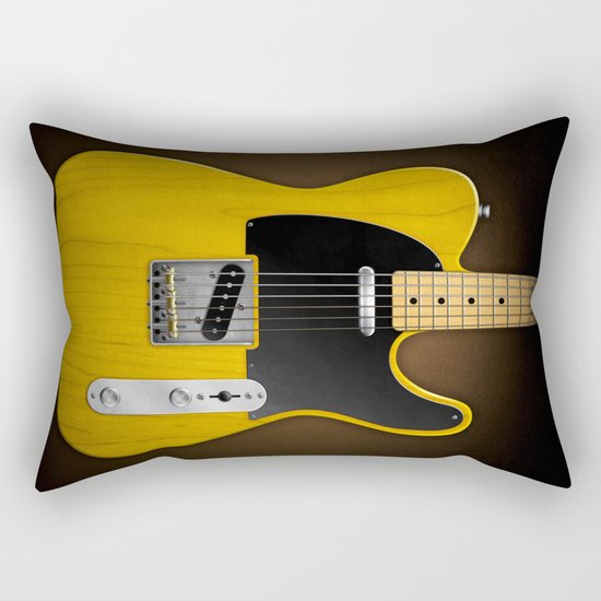Total Telecaster Rectangular Pillow