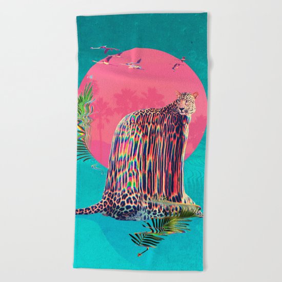 Jaguar Beach Towel