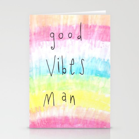 Hippie State of Mind Stationery Cards